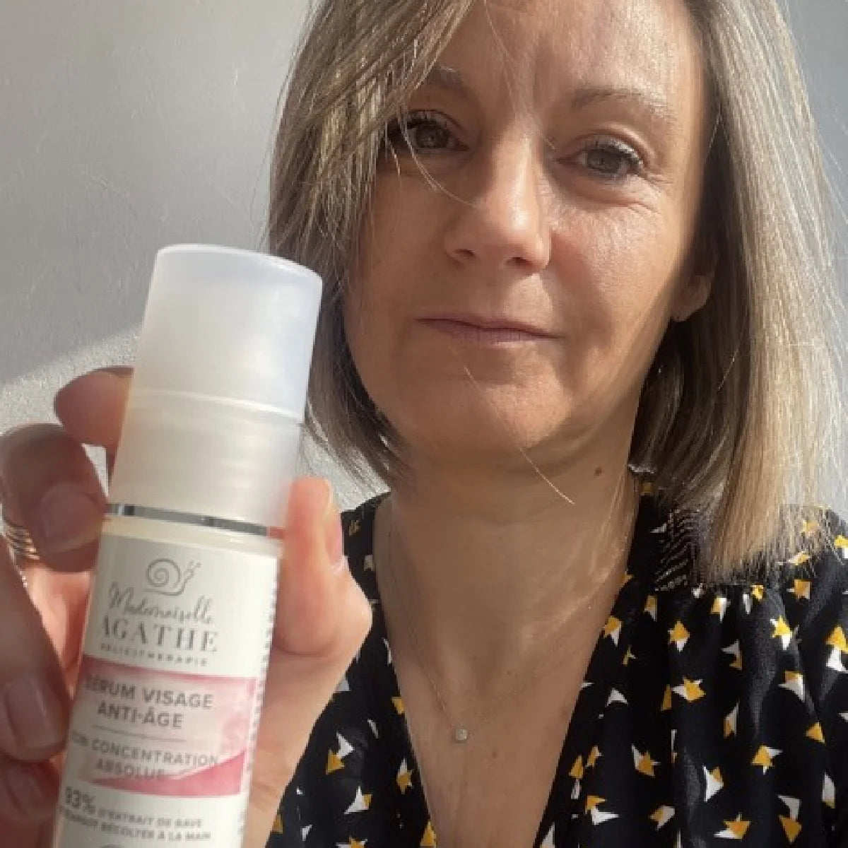 Sérum anti-age à la bave d'escargot certifié bio - rides & ridules - 30ml - Mademoiselle Agathe