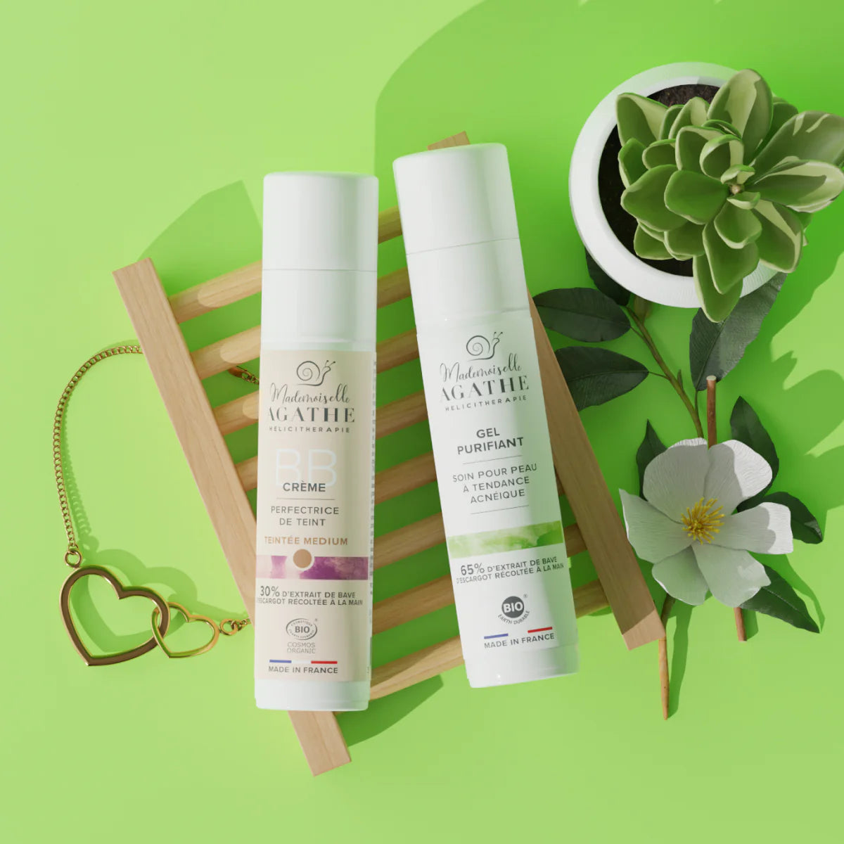 DUO CORRECTEUR - Peaux acnéiques -Mademoiselle Agathe