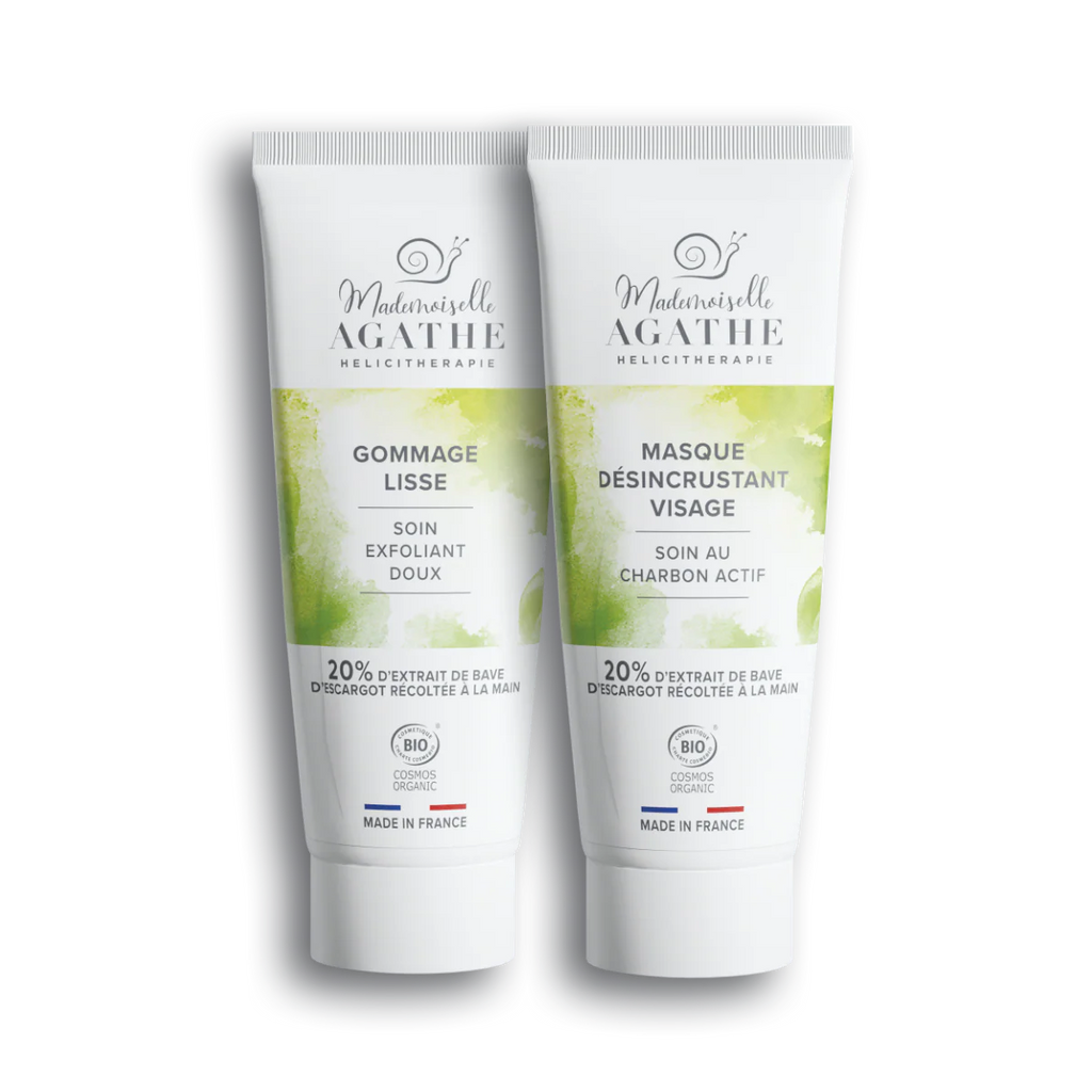 Duo peau nette- peau acnéique - Mademoiselle Agathe