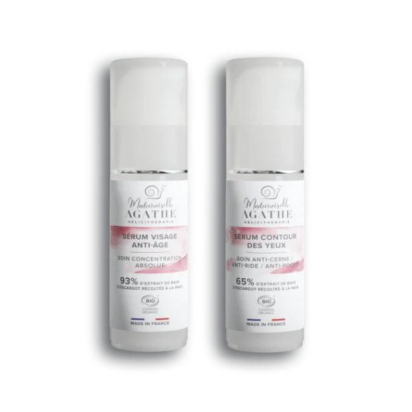 OFFRE Sérum anti-âge + yeux offert - 2x30ml - Mademoiselle Agathe