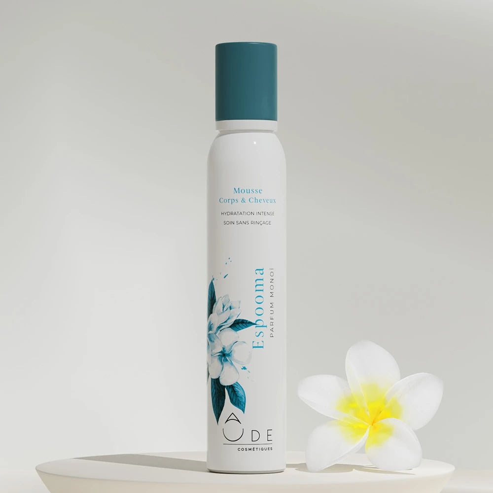 Mousse soin corps & cheveux fragrance monoï - ÔDE Cosmétiques
