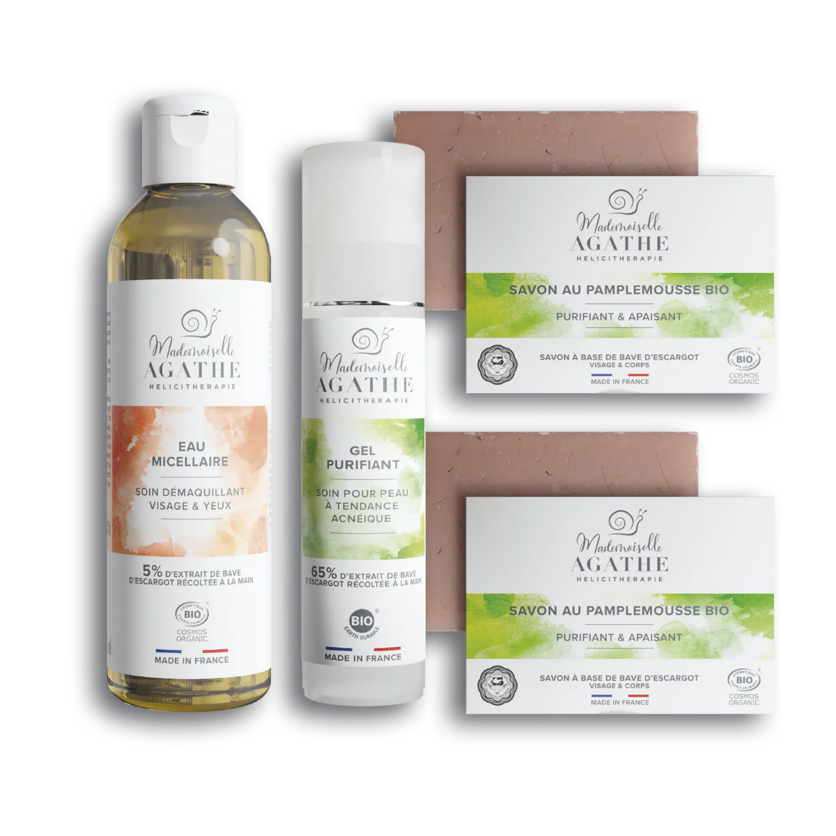 ROUTINE PEAU ACNEIQUE - Purifiant - Mademoiselle Agathe