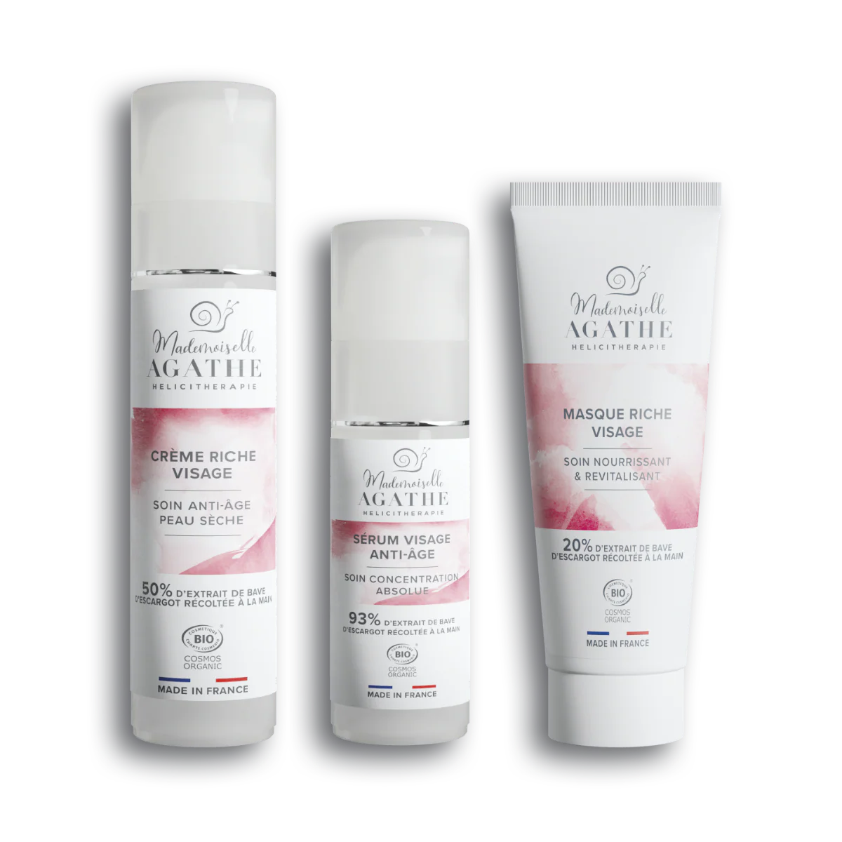 ROUTINE ANTI-AGE - Peau sèche - Mademoiselle Agathe