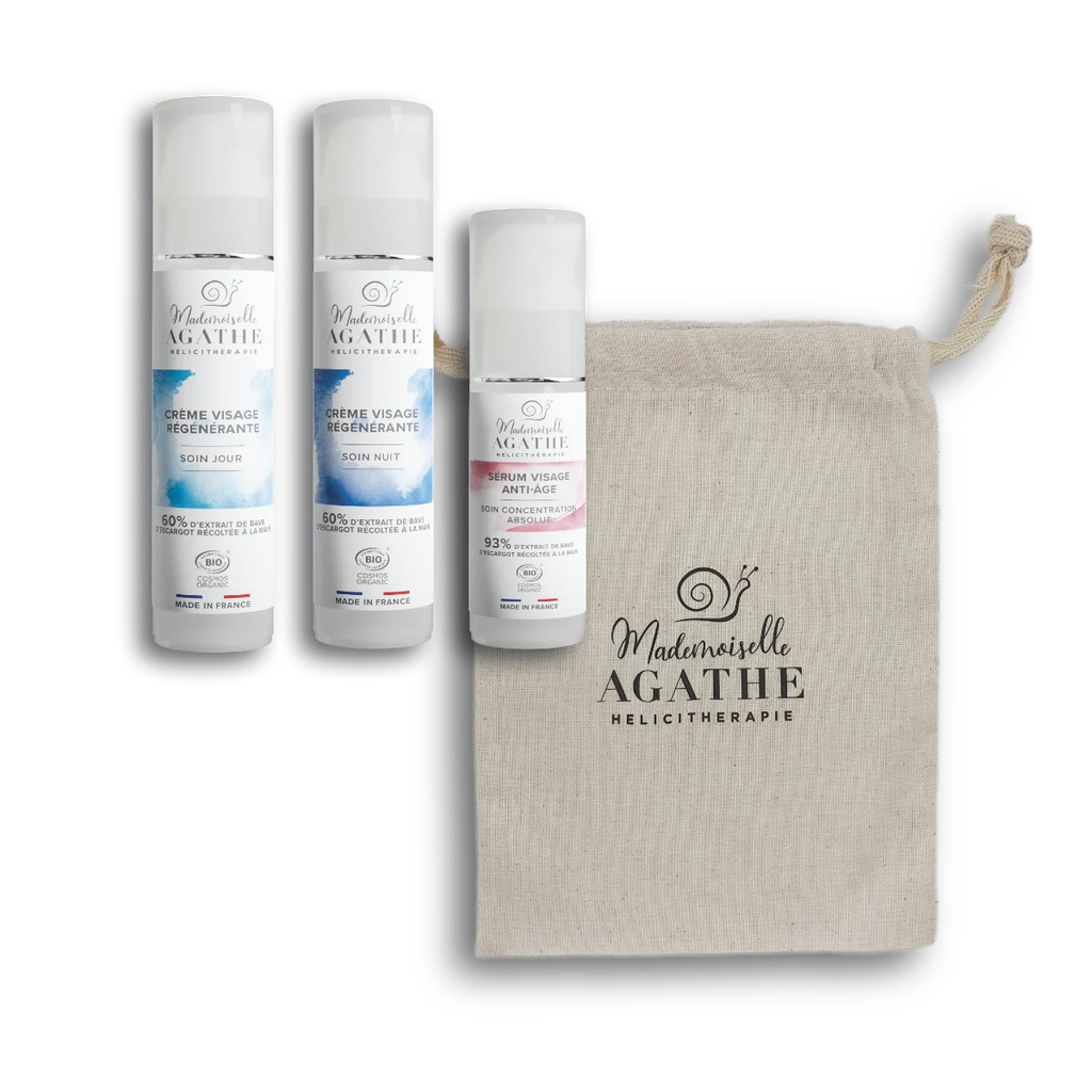 TROUSSE HELICIPLUS - Peaux normales à mixtes, soin anti-âge - Mademoiselle Agathe