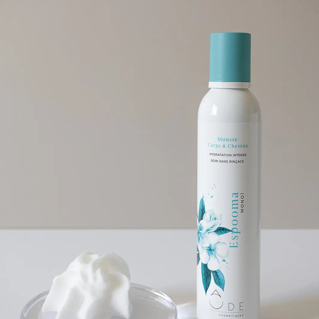 Mousse soin corps & cheveux fragrance monoï - ÔDE Cosmétiques