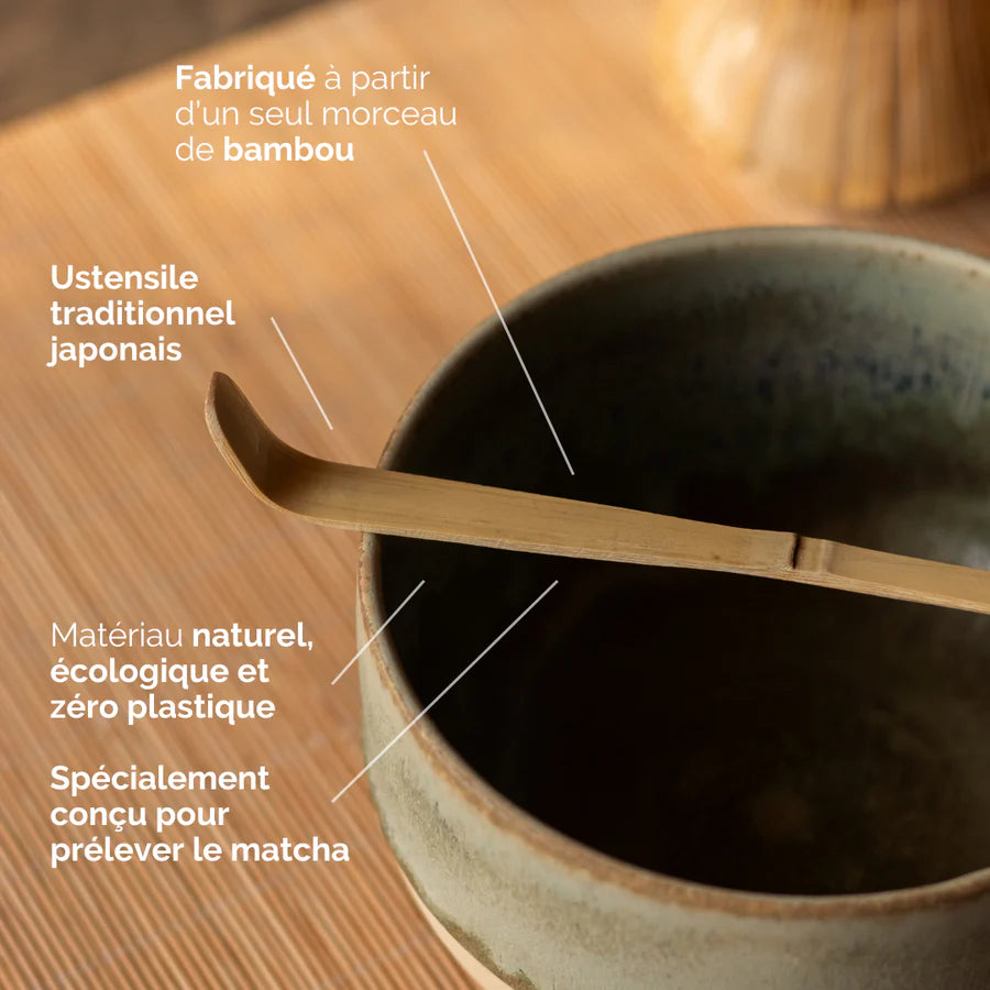 Chashaku - cuillère en bambou - Anatea