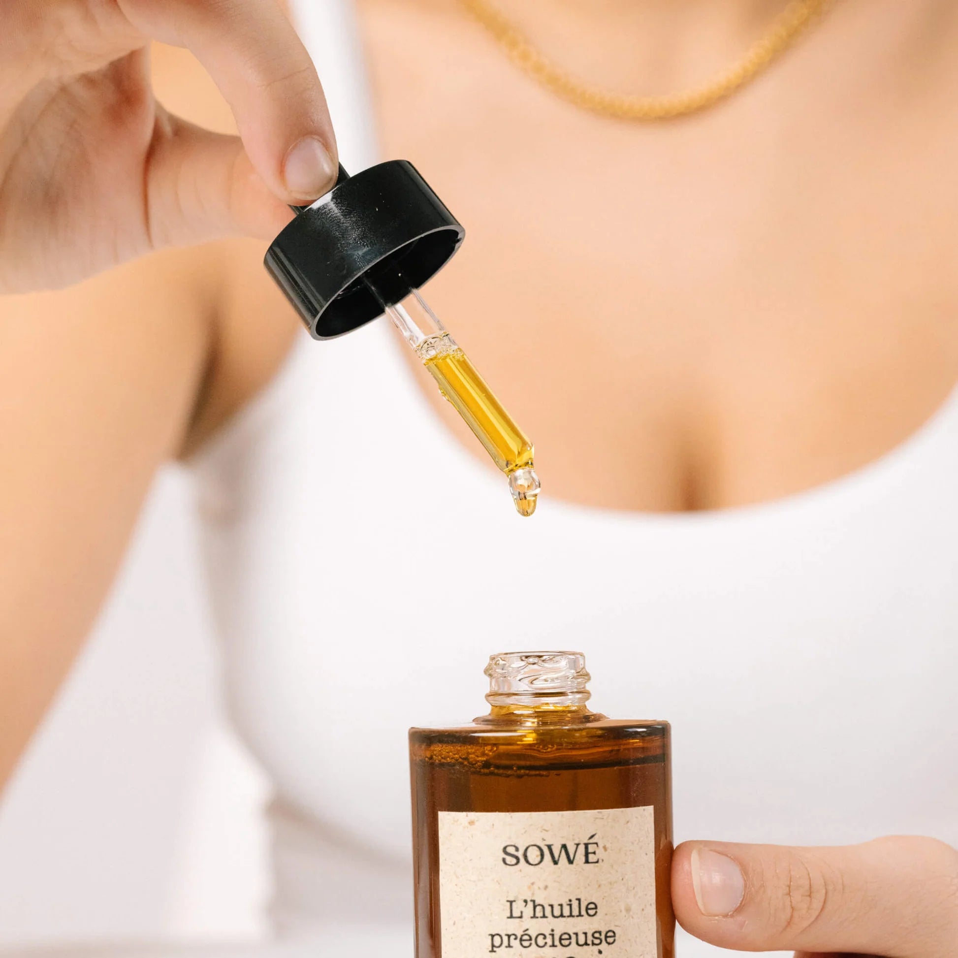 L’Huile Précieuse BIO pressée à froid - Sérum anti-âge et anti-oxydant - 30 ml - SOWÉ