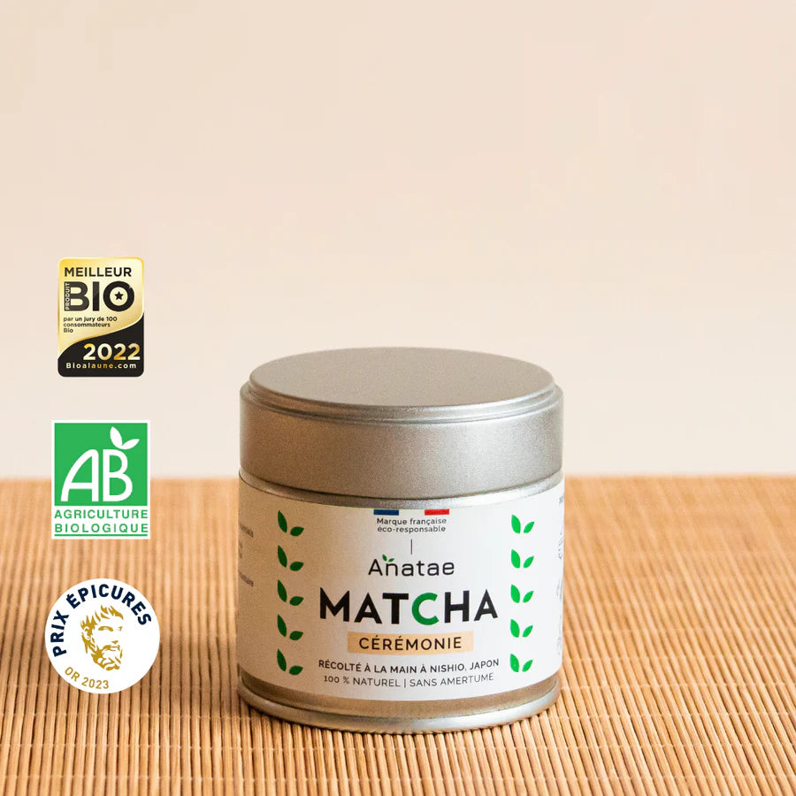 Thé matcha cérémonie BIO 30g - Anatae