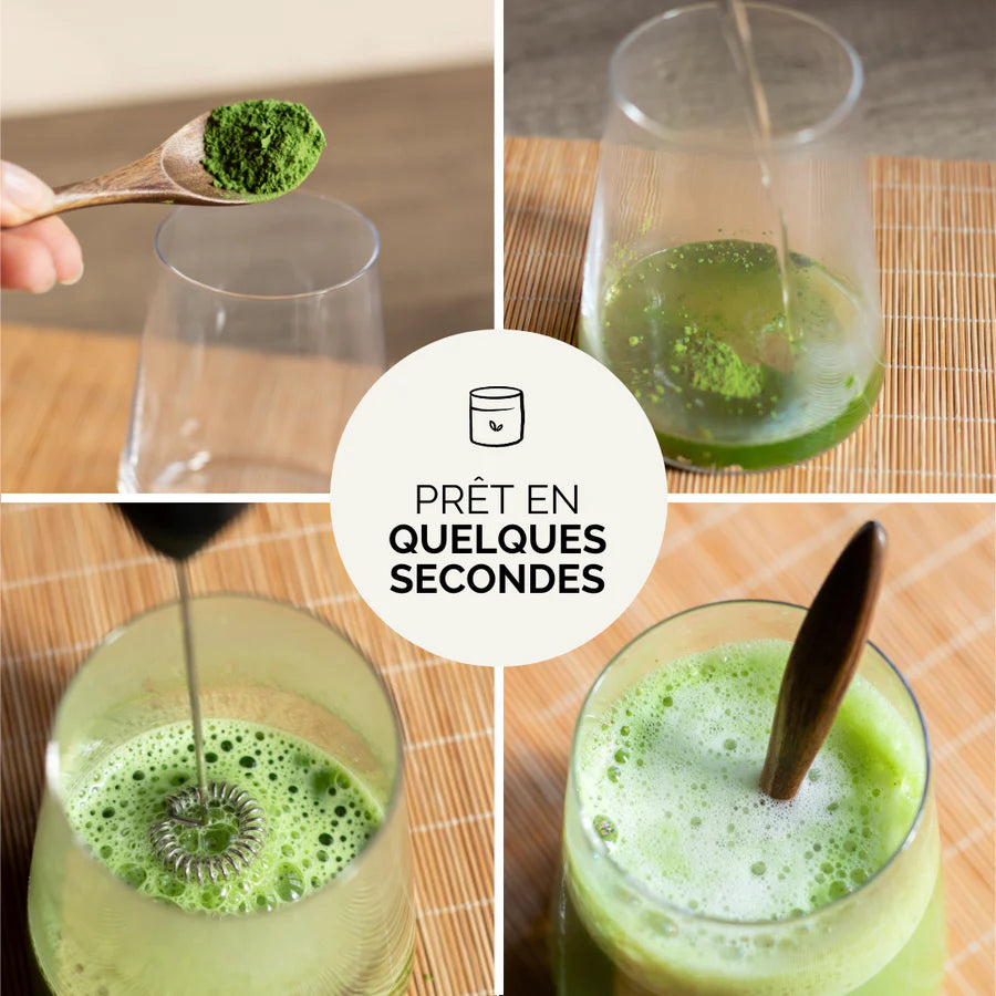 Fouet Électrique Matcha avec support – Anatae