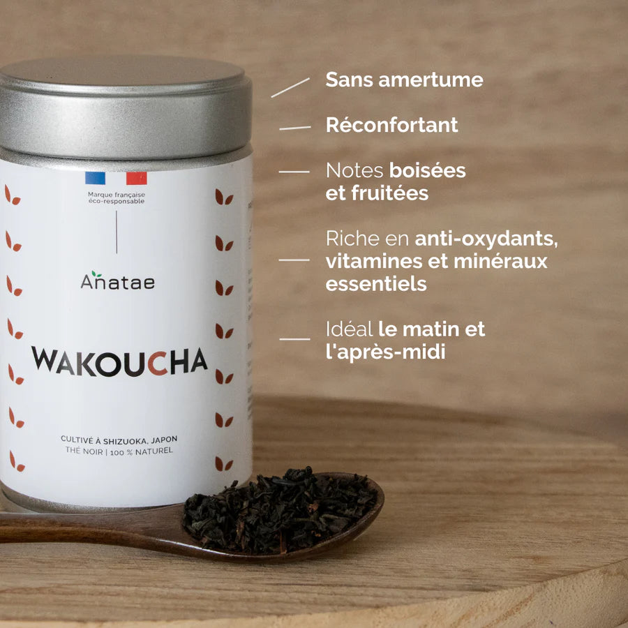 Thé Noir Wakoucha 60g – Anatae